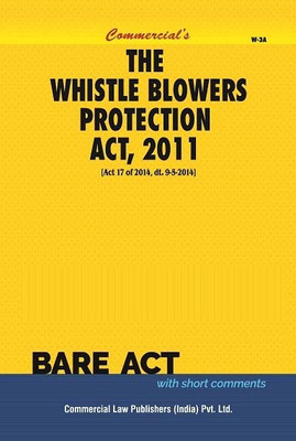 Whistle Blowers Protection Act, 2011(Paperback, Commercial's)