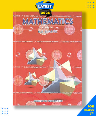 R D Sharma Mathematics Class 7 CBSE Paperback, RD Sharma|New Latest Edition For 2025-2026(Paperback, RD Sharma)