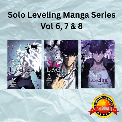 Solo Leveling Manga Series Vol 6, 7 & 8(Paperback, Chugong)