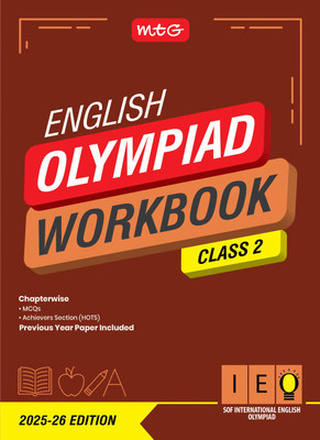 MTG International English Olympiad (IEO) Workbook Class 2 - Chapterwise MCQs, Previous Years Solved Paper & Achievers Section - SOF Olympiad Books For 2025-26 Exam(Paperback, ZARRIN ALI KHAN)