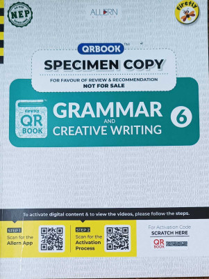 GRAMMAR AND CREATIVE WRITING CLASS 6(kolkata, FIREFLY BOOKS)