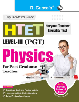 HTET: PGT (Post Graduate Teacher) PHYSICS (Level III) Exam Guide(Paperback, RPH Editorial Board)