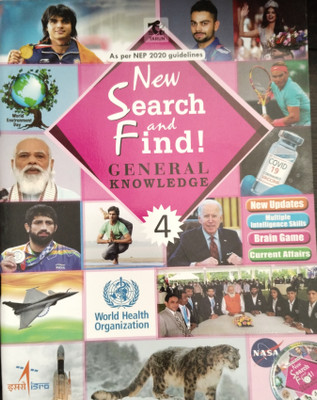 New Search and Find General knowledge Class 4(Paperback, Pearl Scott)