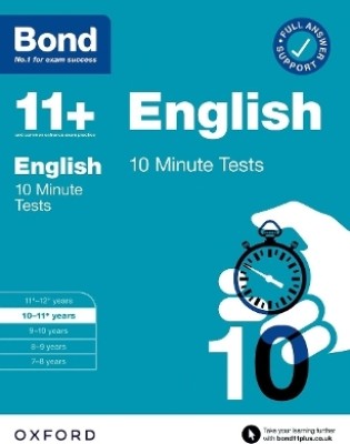 Bond 11+: Bond 11+ 10 Minute Tests English 10-11 years: For 11+ GL assessment and Entrance Exams(English, Paperback, Lindsay Sarah)