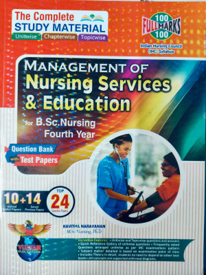 VIJAYAM STUDY MATERIAL MANAGEMENT OF NURSING SERVICES AND EDUCATION(Paperback, KAVITHA NARYANAN)