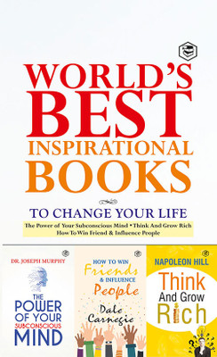 World’s Best Inspirational Books to Change Your Life (Box Set of 3 Books) - The Power of Your Sub-conscious Mind; Think & Grow Rich & How to win Friends & Influence People(Hardcover, Napoleon Hill, Dr. Joseph Murphy, Dale Carnegie) World’s Best Inspirational Books to Change Your Life (Box Set of 3 Books) - The Power of Your Sub-conscious Mind; Think & Grow Rich & How to win Friends & Influence People(Hardcover, Napoleon Hill, Dr. Joseph Murphy, Dale Carnegie)