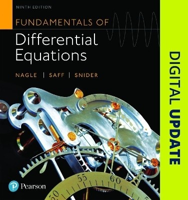 Fundamentals of Differential Equations(English, Hardcover, Nagle R.)