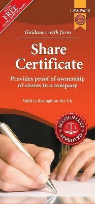 Share Certificate(English, Paperback, unknown)