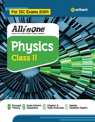 (Old Edition) Arihant All In One Class 11th Physics for ISC Exam 2024 Fifth Edition English, Paperback, Keshav Mohan Fifth Edition(English, Paperback, Keshav Mohan)