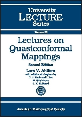 Lectures on Quasiconformal Mappings(English, Paperback, American Mathematical Society)