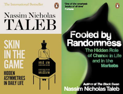 Skin in the Game + Fooled by Randomness(Paperback, Nassim Nicholas Taleb)