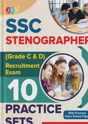 2022 JBC PRESS 10 Practice Sets For SSC STENOGRAPHER (Grade C& D) Recruitment Exam, Strictly According to Latest Exam Pattern in English, Whole Syllabus Covered, Latest Edition - SSC STENOGRAPHER (Grade C& D) Recruitment Exam, Strictly According to Latest Exam Pattern in English, Whole Syllabus Cov 2022 JBC PRESS 10 Practice Sets For SSC STENOGRAPHER (Grade C& D) Recruitment Exam, Strictly According to Latest Exam Pattern in English, Whole Syllabus Covered, Latest Edition - SSC STENOGRAPHER (Grade C& D) Recruitment Exam, Strictly According to Latest Exam Pattern in English, Whole Syllabus Cov