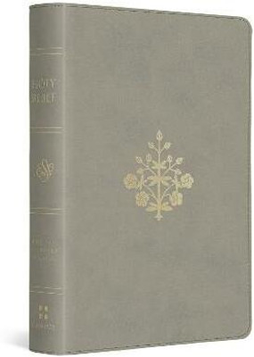 ESV Large Print Compact Bible, Red Letter(English, Leather / fine binding, unknown)