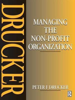 Managing the Non-Profit Organization(English, Paperback, Drucker Peter)