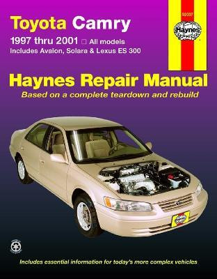 Toyota Camry (97-01) covering Solara (99-01), Avalon (97-01), & Lexus ES 300 (97-01) Haynes Repair Manual (USA)(English, Paperback, Haynes Publishing)