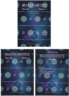 Mathematics class 12th Vol. 1, Vol. 2, and MCQ - by R.D. Sharma (2025-26 Examination)(Paperback, RD Sharma)