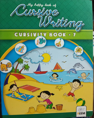 My happy book of cursive writing cursive book -7(Paperback, Xyz)