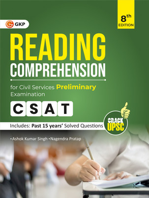 GKP UPSC 2026 : GS Paper II (CSAT) : Reading Comprehension 8ed(Paperback, G.K. Publications (P) Ltd.)