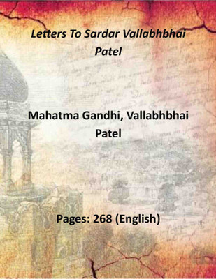 Letters To Sardar Vallabhbhai Patel [Hardcover](Hardcover, Mahatma Gandhi, Vallabhbhai Patel)
