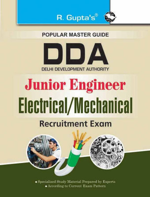 DDA: Junior Engineer (Electrical/Mechanical) Recruitment Exam Guide(English, Paperback, RPH Editorial Board)