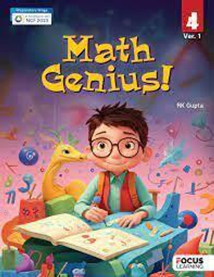 MATHS GENIUS VER .1 CLASS -4(Paperback, R K GUPTA)