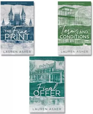 Dreamland Billionaires Series 3 Books Collection Set,The Fine Print + Terms And Conditions + The Final Offer (Dreamland Billionaires Series Set Of 3 Books) Paperback (English) By Lauren Asher (Paperback, Lauren Asher) (Paperback, Lauren Asher)(Paperback, Lauren Asher)