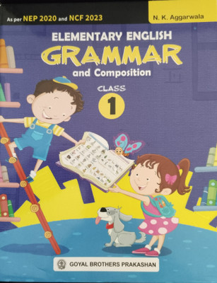 Elementary English Grammar and Composition Class 1(Paperback, N. K. Aggarwal)