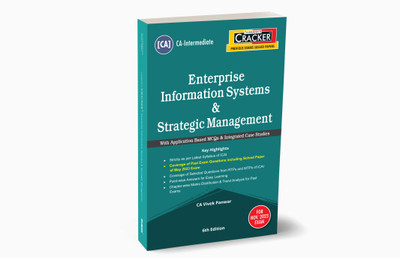 Taxmann's CRACKER for Enterprise Information Systems & Strategic Management (Paper 7 | EIS SM) – Covering past exam questions, RTPs/MTPs of ICAI & detailed answers for CA Inter | Nov. 2023 Exam(Paperback, CA Vivek Panwar)