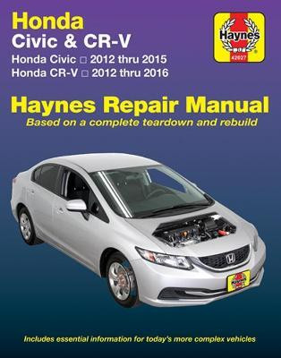 Honda Civic (12-15) & CR-V (12-16) Haynes Manual (USA)(English, Paperback, Haynes Publishing)