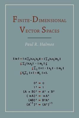 Finite Dimensional Vector Spaces(English, Paperback, Halmos Paul R)