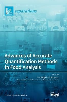 Advances of Accurate Quantification Methods in Food Analysis(English, Hardcover, unknown)