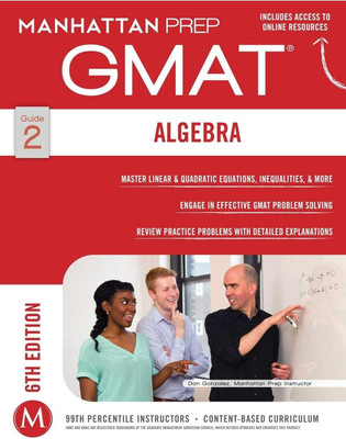 GMAT Volume - 2 |6th Ed. |Algebra|(Manhattan Prep GMAT Strategy Guides)(Paperback, GMAT Manhattan Prep)