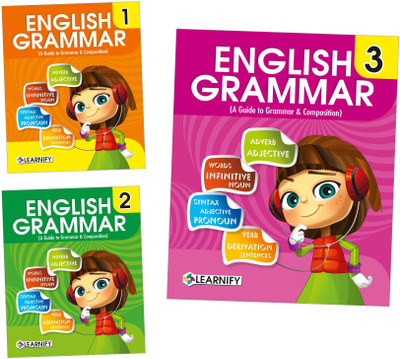 English Grammar | Level 1, 2, 3 | Set of 3 Books(Paperback, Pinwheel Books)