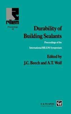 Durability of Building Sealants(English, Hardcover, Beech J.C.)