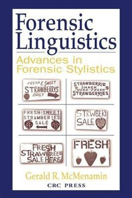 Forensic Linguistics(English, Electronic book text, McMenamin Gerald R.)