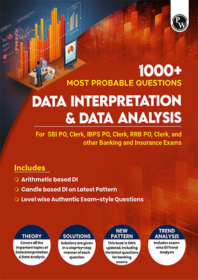 Data Interpretation (Di) & Data Analysis (Da) for Banking Exams 2025(English, Paperback, unknown)