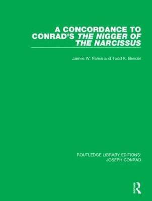 A Concordance to Conrad's The Nigger of the Narcissus(English, Hardcover, Parins James W.)