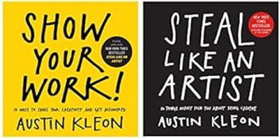 Show Your Work & Steal Like An Artist (Set of 2 books) Combo Paperback – 21 June 2023
by Austin Kleon (Author)(Paperback, Austin Kleon)