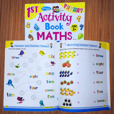 Activity Book Math Age 3+(English, Hardcover, unknown)