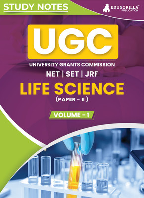 UGC NET Paper II Life Science (Vol 1)  - Topic-wise Notes (English Edition) | A Complete Preparation Study Notes with Solved MCQs(Paperback, EduGorilla Prep Experts)