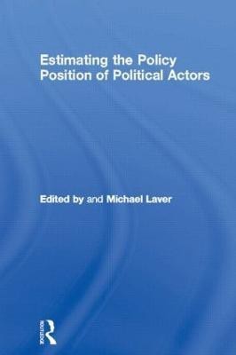 Estimating the Policy Position of Political Actors(English, Hardcover, unknown)