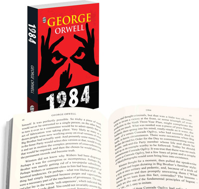1984 (Paperback) - The Essential George Orwell book : Legendary Political Fiction, Timeless Dystopian Drama, Famous English Masterpiece, Must-Read Tale of Power and Surveillance(Paperback, George Orwell)