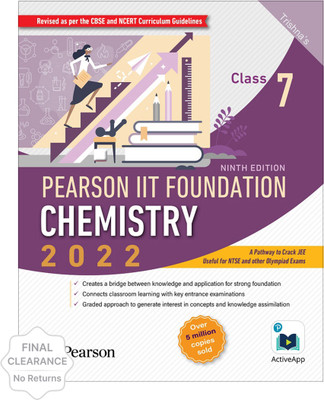 Pearson Iit Foundation Chemistry Class 7(English, Paperback, unknown)
