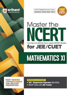 Arihant Master the NCERT Mathematics Class 11 for JEE/CUET 2026 | Line by Line MCQs from Latest NCERT Books | 2000+ Topicwise-Chapterwise MCQs | NCERT Notes With JEE Tracker, Concept Maps, PYQs & Video Explanations(English, Hardcover, unknown)