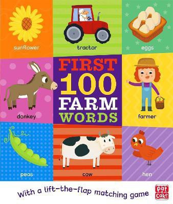 First 100 Farm Words(English, Board book, Pat-a-Cake)