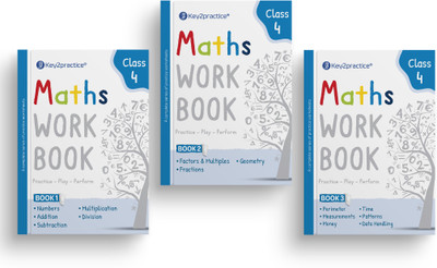 Class 4 Maths Workbook(English, Paperback, Jain Indu)