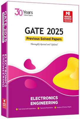 GATE-2025: Electronics Engineering Previous Year Solved Papers(Paperback, MADE EASY Editorial Board)