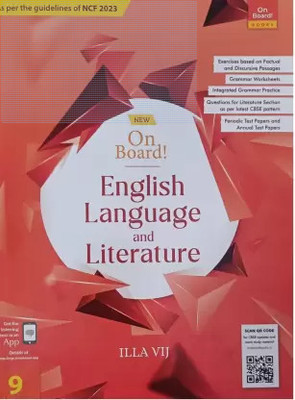 New On Board! English Language And Literature Class 9 | Ratna Sagar (Paperback, ILLA VIJ)(paparback, rachana sgar)