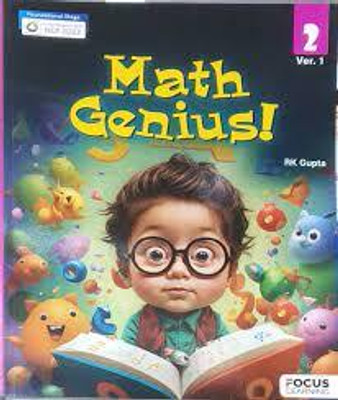 MATH GENIUS VER .1 CLASS 2(Paperback, RK GUPTA)