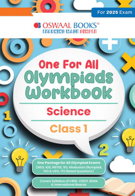 Oswaal One for All Olympiads Workbook Class 1 Science For 2025 Exam(Paperback, Oswaal Editorial Board)